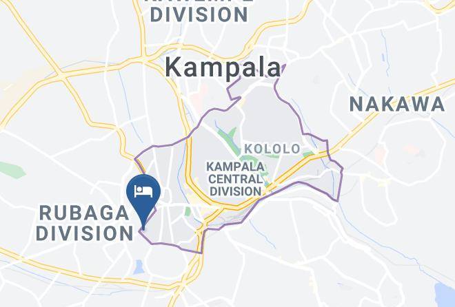 New Lion Hotel Kampala Map