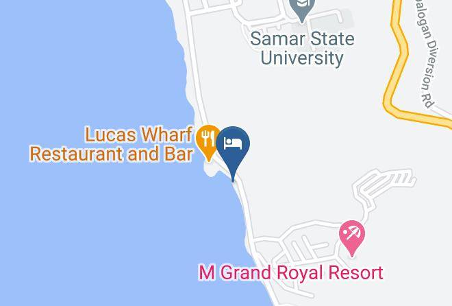 New Maqueda Bay Hotel And Restaurant Map