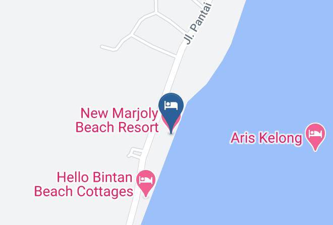 Bintan Regency - New Marjoly Beach Resort Maps