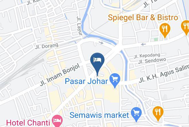 Kota Semarang - Metro Hotel Maps