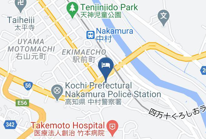 Shimanto City - New Minshuku Nakamura Maps
