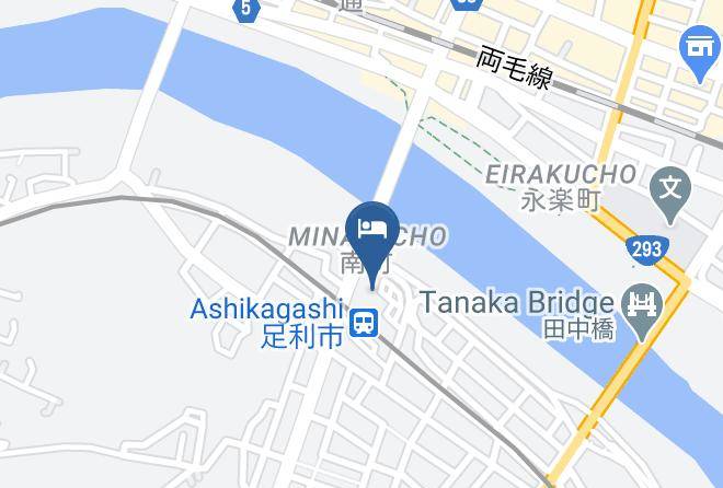 Ashikaga City - New Miyako Hotel Ashikaga Maps