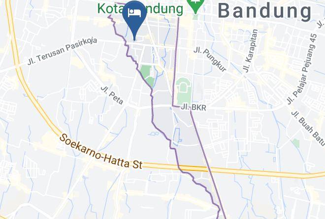 Bandung - New Moonlight Hotel Bandung Maps