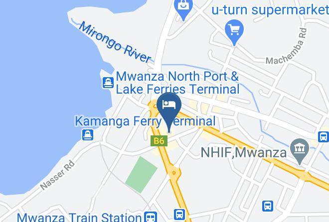 New Mwanza Hotel Map