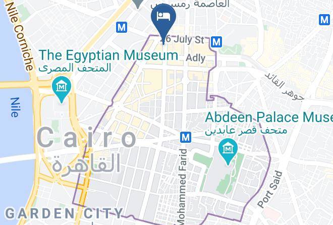 Cairo - New Ole Hotel Maps