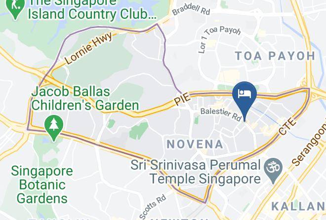 Novena - New Orchid Hotel Maps