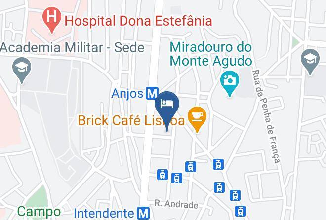 New Organi Lisbon Map