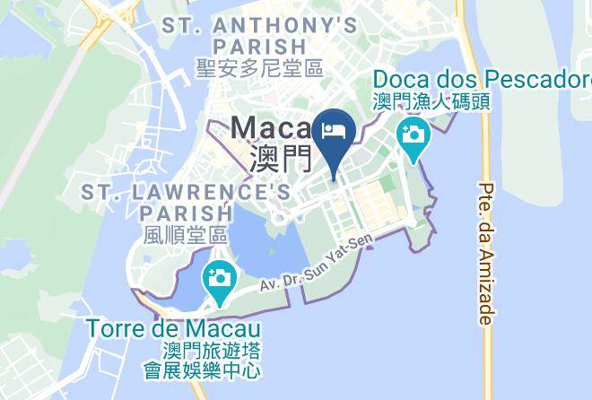 Macau - New Orient Landmark Hotel Maps