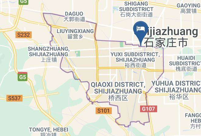 New Oriental Business Hotel Shijiazhuang Map