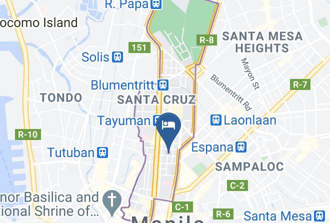 Metro Manila - New Orleans Hotel Maps
