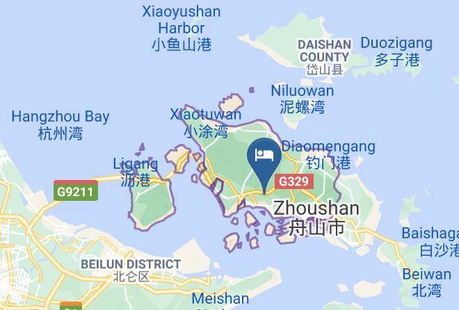 Zhoushan - New Overseas Chinese Hotel Maps