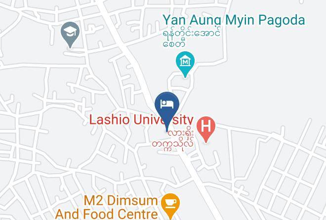 Lashio - New Palace Hotel Maps