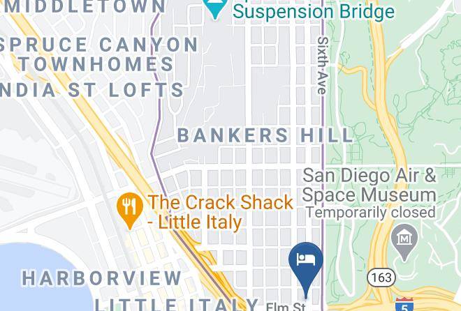 San Diego - New Palace Hotel Maps