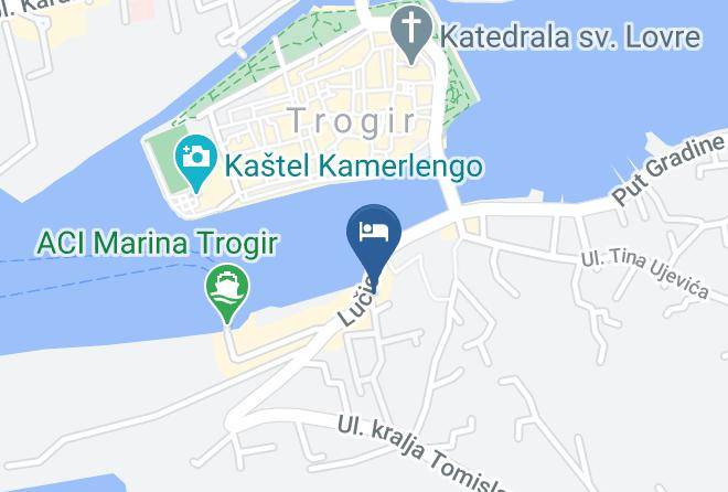 Trogir - Heritage Bella Vista Maps