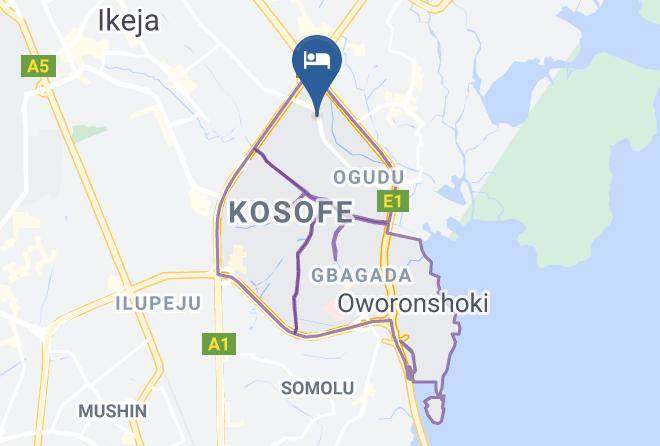 Kosofe - New Parissona Hotel International Maps