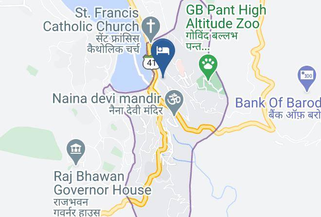 Naini Tal - Budget Hotel Nainital Maps