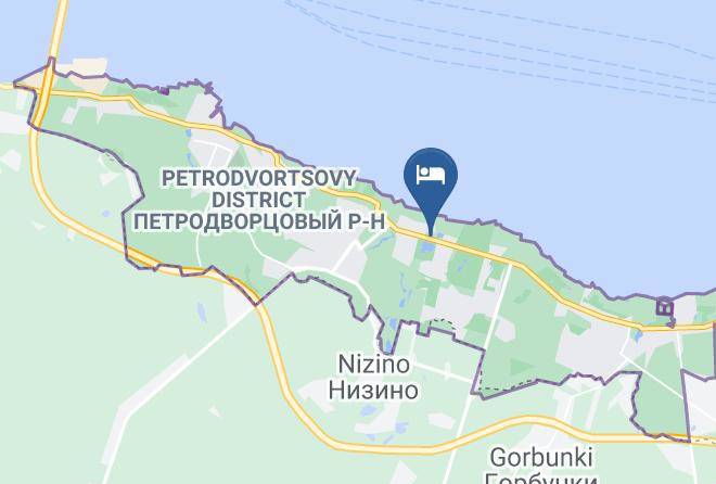 Saint Petersburg - New Peterhof Hotel Maps