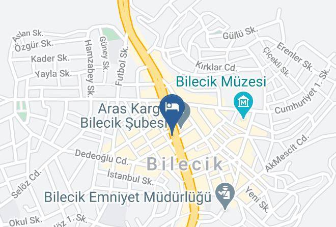 Bilecik Gazipasa - New Point Hotel Maps