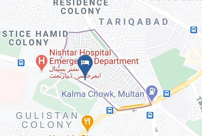 Islamabad - New Pride Hotel Maps