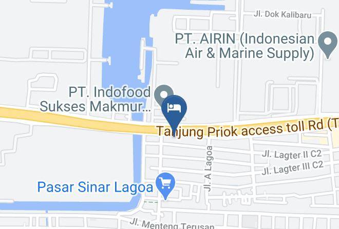 North Jakarta - New Priok Hotel Syariah Maps