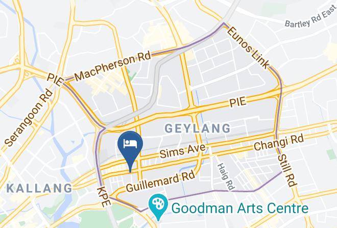 New Queen's City Hotel Map