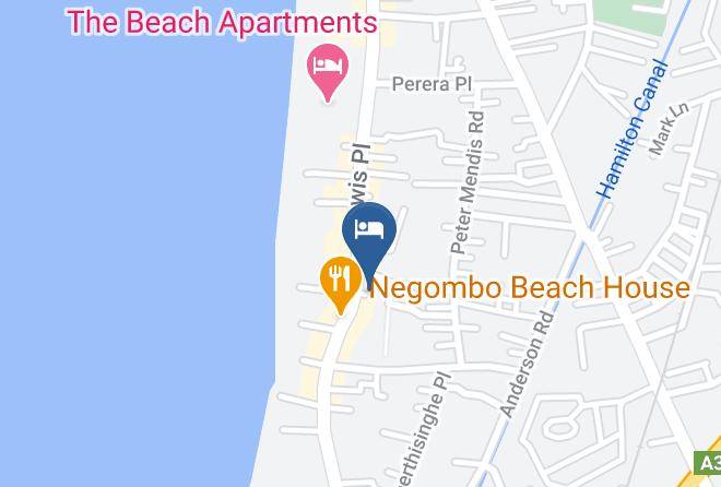 Colombo - New Rani Inn Maps