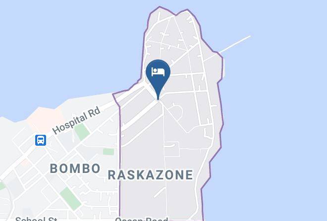 Tanga - New Raskazone Hotel Maps