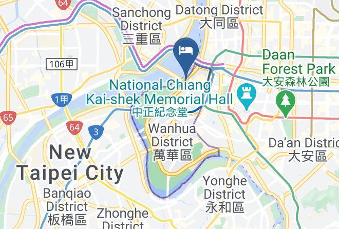 New Riverview Suites Taipei Map