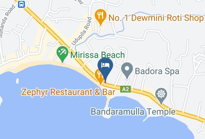 Galle - New Sea Breeze Mirissa Maps