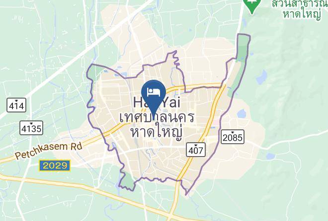 Amphoe Hat Yai - New Season Hotel Maps