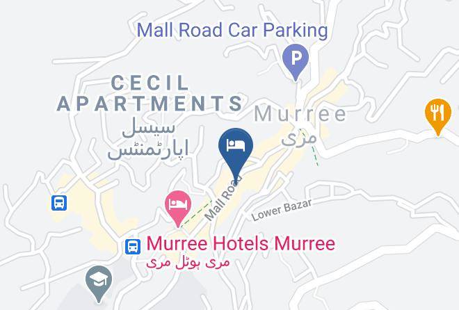 Islamabad - New Shabistan Hotel Maps