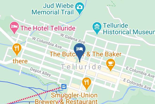 San Miguel - New Sheridan Hotel Maps