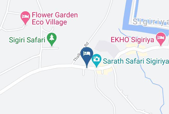 Kandy - New Sigiri Resort & Restaurant Maps