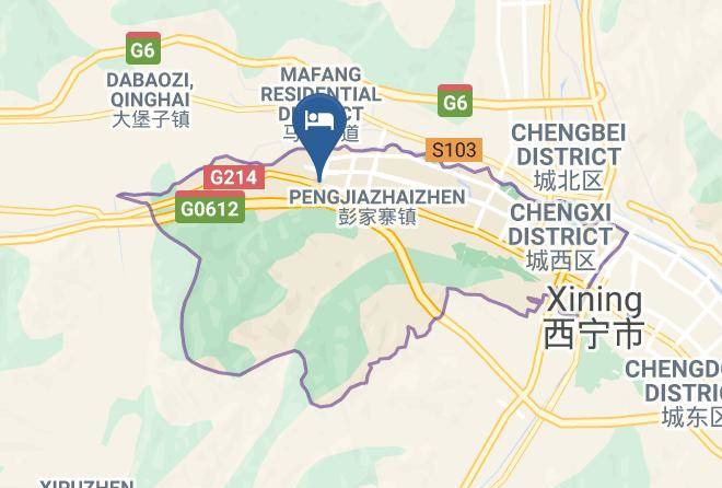 Xining - New Silk Road Hotel Maps