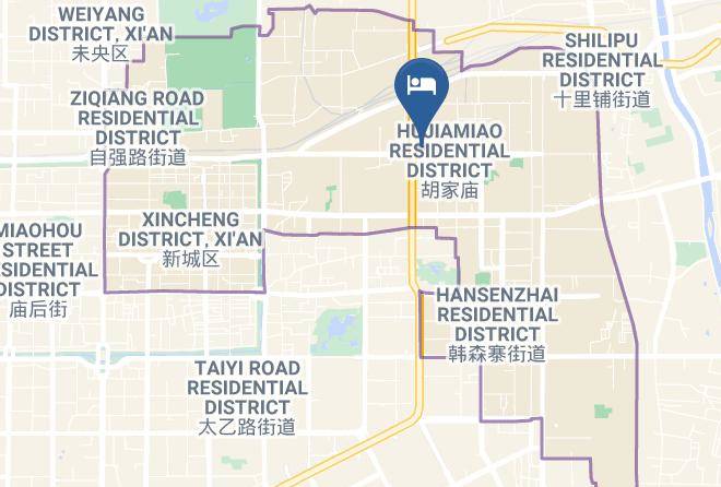 Xi An - New Simo Hotel Maps