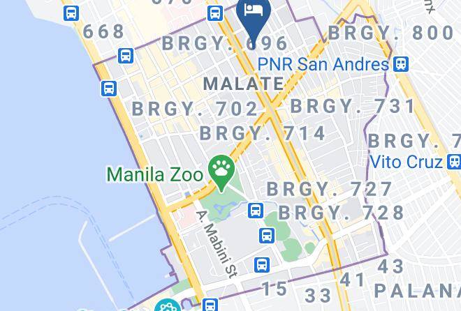Metro Manila - New Solanie Hotel Maps