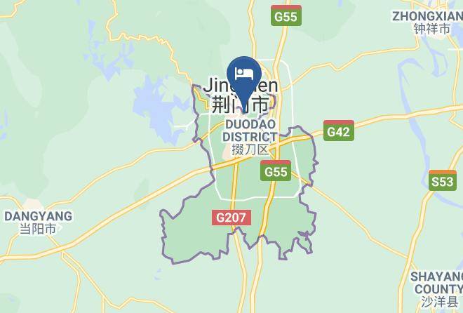 Jingmen - New South Hotel Maps