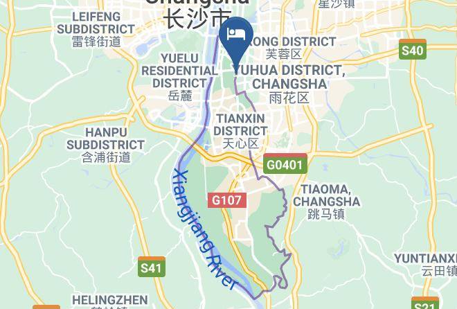Changsha - New Space Time Conifer Hotel Changsha Maps