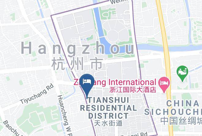 New Star Hotel Hangzhou Map