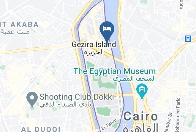 Cairo - New Star Zamalek Hotel Maps
