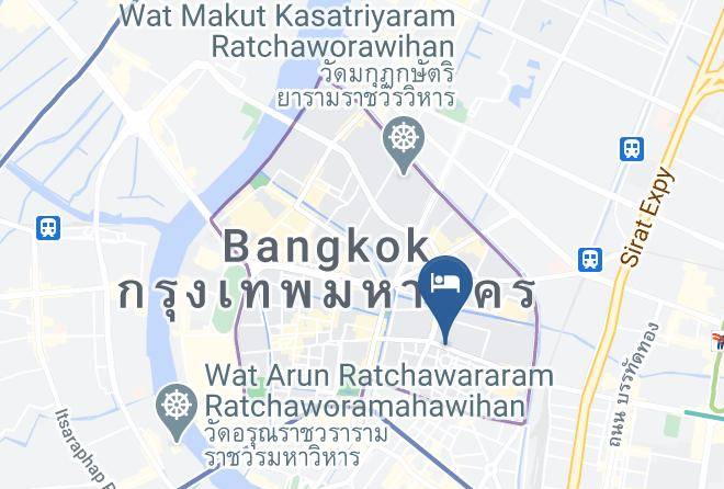 Phra Nakhon - New Suanmali Hotel Maps