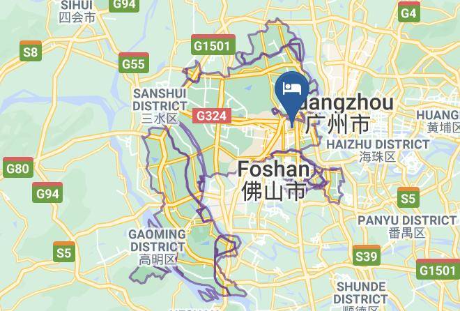 Foshan - New Sunshine Hotel Maps