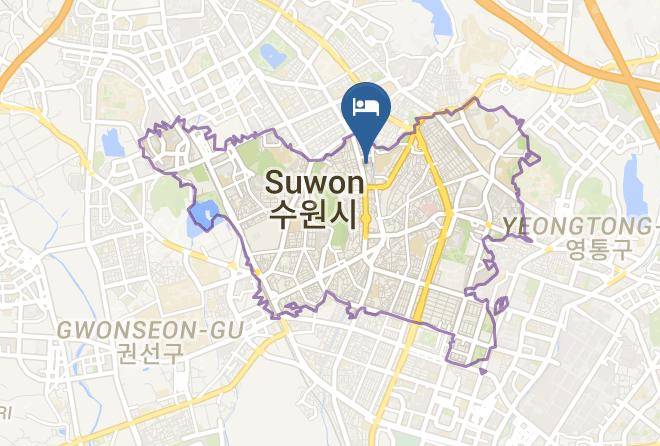 Paldalgusuwonsi - New Suwon Tourist Hotel Maps