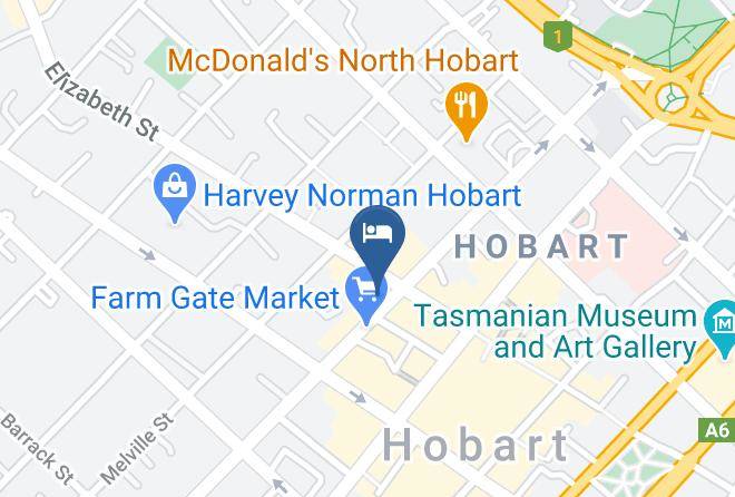 Hobart - New Sydney Hotel Maps