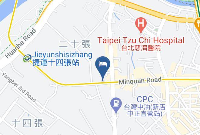 New Taipei Hot Spring Hotel Map