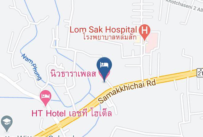 New Thara Place Map - Phetchabun - Amphoe Lom Sak