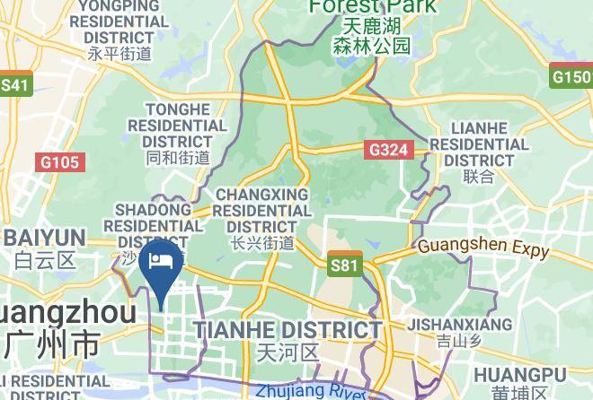 New Tianhe Hotel Map