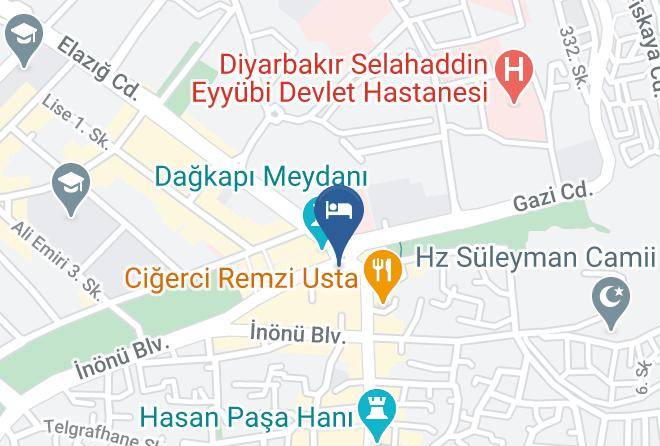 Sur - New Tigris Hotel Maps