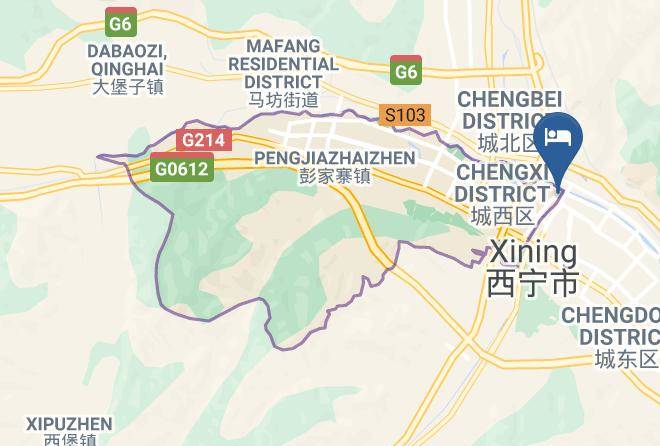 Xining - New Times Hotel Maps