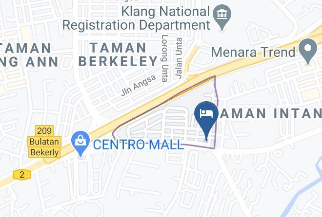 Klang - New Town Hotel Klang Maps
